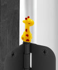 Mini Giraffe Door Hinge Heads Set Of 3 Magnetic Door Decor Toppers For Metal Surfaces Quirky Cottage Style Cute Animal Ornaments To Brighten Doors Walls And More on a hinge