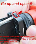 Installation guide for Red 22mm Mushroom Emergency Stop Push Button Switch 2NC Latching With Panel Mount 660V AC 10A 2 Pack