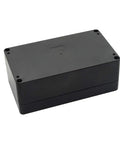 Beefy Built To Last Heavy Duty IP65 Waterproof ABS Plastic Junction Box Weatherproof Electrical Enclosure Project Box Black 6.2 x 3.5 x 2.4 Inch Pack Of 1 Durable Outdoor Ready Utility Box For Wet Environments