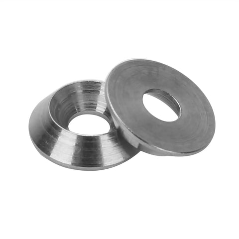 Heavy Duty 304 Stainless Steel Cone Cup Washers M3 M4 M5 Set Of 20 White Conical Spring Lock Shims Hella Durable For Garden Hose Faucet Washing Machine Shower Plumbing Guaranteed