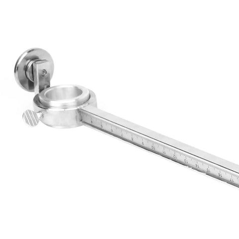 Heavy Duty Precision Roller Cutter With Scale Ruler And Magnetic Base for Easy Circle Cutting Up To 100 Cm Diameter close-up view