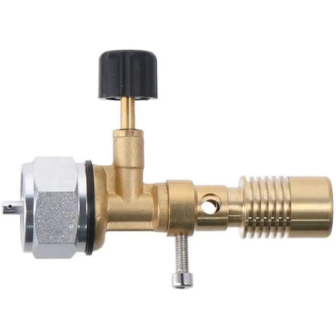Brass Bunsen Burner For Lab Use With One Hand Operation Safe Brass Build Propane Fuel Ready Gas And Air Adjustable Handy Compact Flame Tool