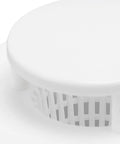 Close-up of Jauarta Plastic Bathtub Drain Stopper, Effective Hair Trap, showing durable plastic and effective hair-catching design.