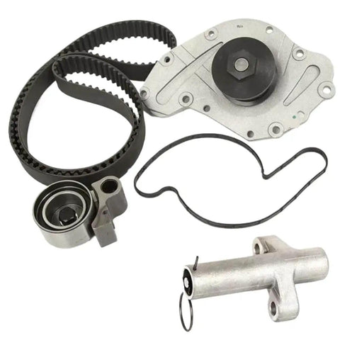 Top Notch Timing Belt Kit With Tensioner And Water Pump For Dodge Avenger 300 Concorde 3 5L 4 0L V6 Gas Engine Types 2005 Through 2010 Fix Your Belts Now And Save Serious Green On Costs By Skipping Pricey Repair Auto Shops Today.