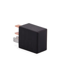 Heavy Duty 12V 30A SPDT 5 Pin Relay Kit Pack of 2 Multi Purpose Relays for Automotive DIY projects, close-up view on one relay.