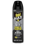 Spider And Scorpion Killer Spray For Indoor And Outdoor Use That Kills Spiders Scorpions Ants Roaches Waterbugs Earwigs No Lingering Odor 12 Oz