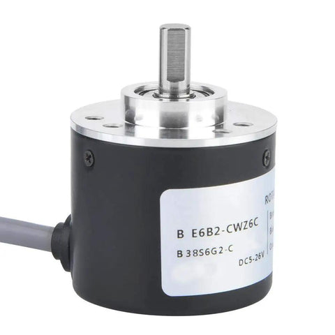 Incremental Rotary Encoder For Precision Motion, 5 To 26V DC Supply, 38mm Body, NPN Open Collector Output ABZ Signals