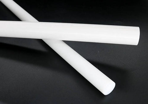 Rod For Sealing And Lubrication In Corrosive Environments White 200mm Length 30mm Diameter