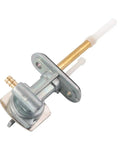Universal Motorcycle Gas Valve Petcock Shut Off Tank Switch For Dirt Bikes And ATVs, metal construction, side view