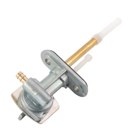 Universal Motorcycle Gas Valve Petcock Shut Off Tank Switch For Dirt Bikes And ATVs, metal construction, side view