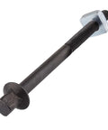 Solid Beef Black Steel Bed Bolt With Matching Nut To Clamp Wooden Frames Tight Without Any Drama Using Vintage Antique Hardware