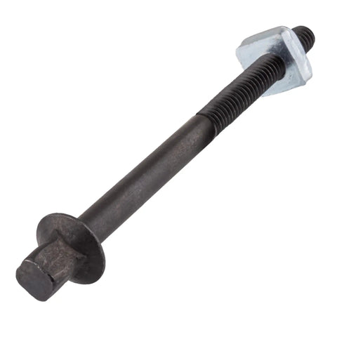 Solid Beef Black Steel Bed Bolt With Matching Nut To Clamp Wooden Frames Tight Without Any Drama Using Vintage Antique Hardware
