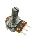Pack Of 10 10K Ohm Linear Rotary Potentiometers With Knurled Six Millimeter Shaft Fifteen Millimeter Length Three Hundred Degree Turn