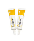 Two-Pack Silicone Grease Lubricant for Bambu Lab 3D Printer Guide Rails and Axial Guides tubes in yellow packaging