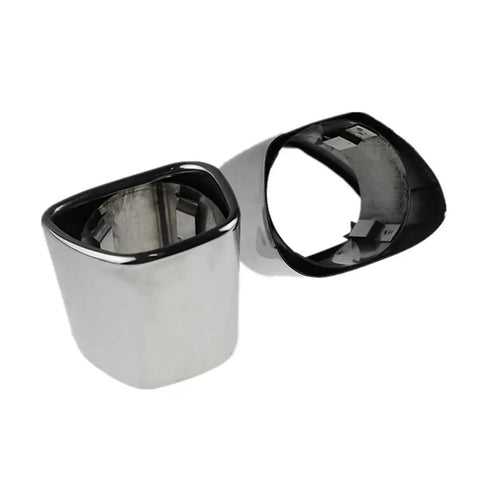 Stainless Steel Exhaust Tip For Cars, Heavy Duty Auto Exhaust Pipe Muffler Tip And Tail Pipe Cover, sleek finish