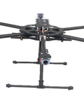 3K Carbon Fiber Folding Hexacopter Frame 680mm for FPV Drones Airframe Kit TL68B01 shown unfolded, top angle view