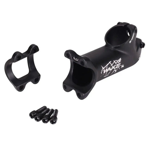 Beefy Ride-Ready 70mm 35 Degree Short Mountain Bike Stem For 31.8mm Handlebars And 28.6mm Steerer Four-Bolt Clamp CNC 6061 T6