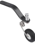 50cc Great Plane Nitro Landing Gear Carbon Tail Wheel Assembly With One And A Half Inch Rubber Tire Kit, lightweight and durable