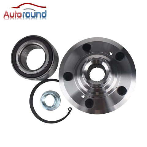 Front Wheel Bearing And Hub Assembly For Acura RDX 2007 2010 And Honda CR V 2007 2011 5 Lug Non ABS Replacement Plug And Play Direct Fit Front Left Or Right 44600SJKJ00 Compatibility showing parts