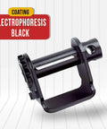 4 Pack Trailer Winch For Standard Sliding C Track Fits 2 Inch 3 Inch Or 4 Inch Straps Heavy Duty Tie Down Gear Black Finish