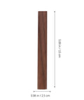 Two Pack Walnut Wood Drawer Handles 150mm Center To Center Cabinet Pulls For Kitchen Dresser Wardrobe And Furniture Durable Easy To Install