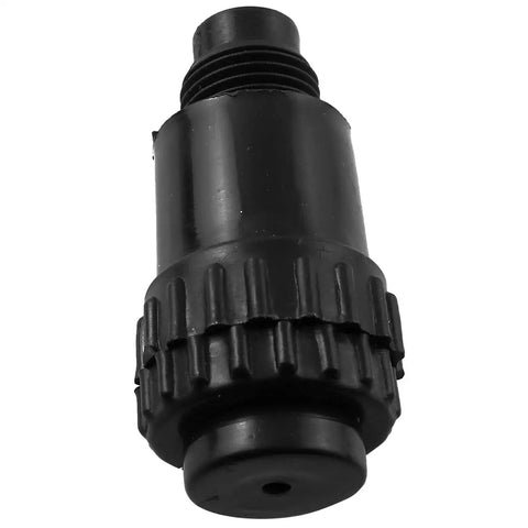 2 Pack Thread Oil Plug Connector For Air Compressor 3/8BSPT Male 16x1.5 black plastic oil cap plug
