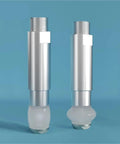 Robotic Mini Cylinder Gripper With Silicone Expansion Fixture And Cylindrical Inner Bracket For Pneumatic Automation