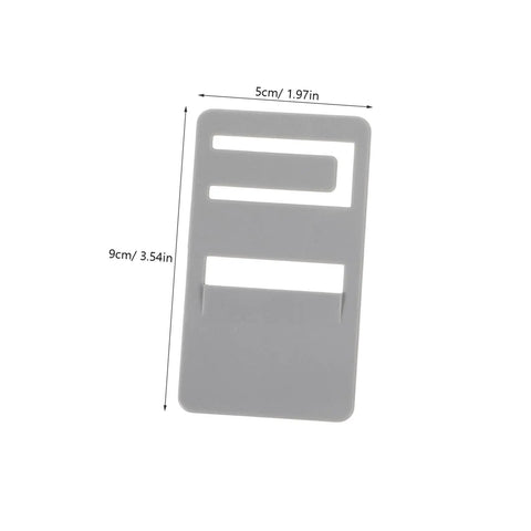 Rv Refrigerator Handle Repair Kit 2 Pack Durable Door Prop Clips For Seamless Fixes Quick And Easy Installation, gray clip.