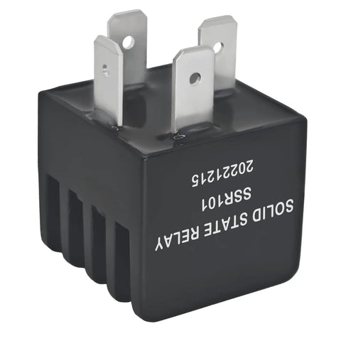 12V DC Sealed Multi Purpose Relay For Wiper Motors And Lighting Systems Pack Of 2 Long Life Durable High Cycle Up To 100000 Switching Operations