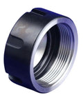 Rock Solid Steel Chuck Collet Nut With M14x0.75 Thread Fits Er11 Er16 Er20 Er25 Er32 Collets close-up view showing threading and finish.