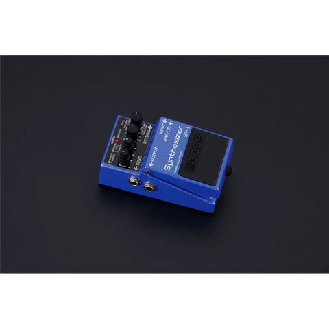 SY-1 Guitar and Bass Synth Pedal With Polyphonic Synth Engine, Hold Function For Sustained Voices on black background