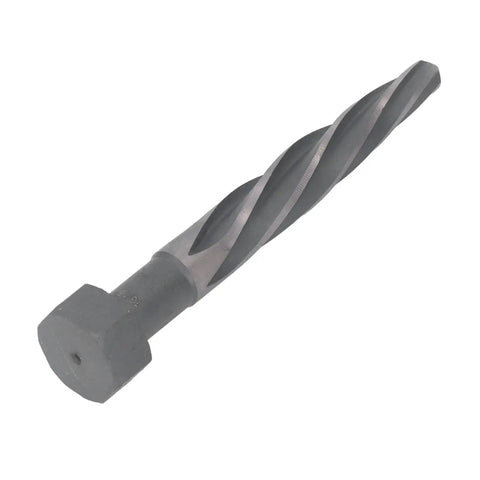 Thirteen Sixteenth Inch Hex Shank Reamer With Five Spiral Flutes High Speed Steel HSS6542 Aligning Reamer For Steel Plate Bridge Construction