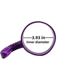 Purple 30 Oz Tumbler Handle With Anti Slip Grip, 3.93-inch inner diameter, for Vacuum Insulated Mugs, BPA Free