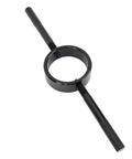 Motorcycle Fork Spring Compressor Kit With Aluminum Handles Radial Pin Spanner For Coil Spring Service, black ring tool