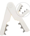 Rose Thorn Remover Tool And Leaf Stripper For Roses Burrs Removal For Gardening DIY Floral Art Home And Flower Shop Use Easy Thorn Cleanup And Pruning, white plastic pack of 2