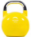 16Kg Yellow Competitive Kettlebell For Women And All Levels, Beast Mode Strength Training Gear, Core Shaping And Full Body Workouts