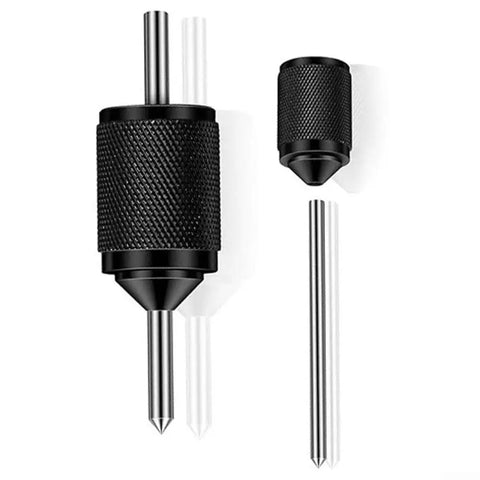 Transfer Center Aligner Punch Set With Hardened Steel Punches, Large and Small 3/16 Inch Diameter for Precise Hole Alignment