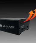 Professional Dual Ssd Docking Station Usb 3.2 Gen 2 10gbps Usb C Raid 0 1 Jbod External Drive Adapter showing angled side view.