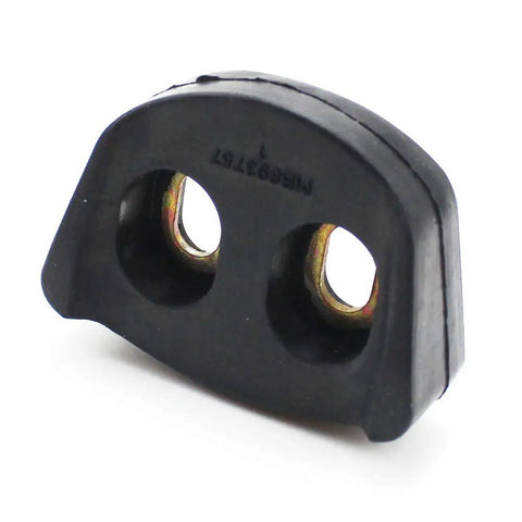 Heavy Duty Rear Door Locking Damper Male Fits Mitsubishi Pajero Montero V32 V43 V44 V45 V46 V73 V75 V78 V93 1990 To 2006 built rubber component with metal inserts.
