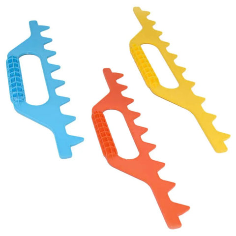 Three Piece Beehive Frame Spacers For 8 9 10 Frame Hives With Distance Rake Beekeeping Tools No Fuss Lightweight Durable Plastic