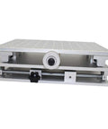 Built Tough Two Axis Portable Xy Motion Table For Welding Laser Marking And Engraving Machines Professional 2D Workbench silver finish