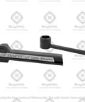 Straight Shank Lathe Parting Tool Holder With HSS Blade for Pro Grade Parting Off and Narrow Groove Cutting, 3/32 x 1/2 x 4-1/2 inch.