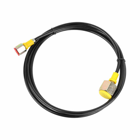 Hydraulic hose from Pro Grade 3 Gauge Hydraulic Accumulator Nitrogen Fill Kit with Multi Adapter and Six Couplings