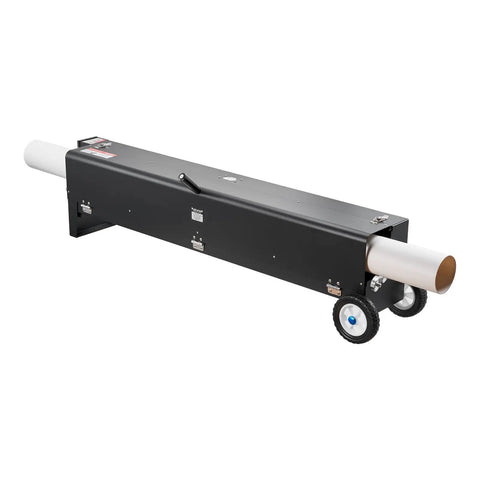 VEVOR Electric PVC Conduit Heater For 1/2 To 4 Inch Pipes With Rapid Even Heating Technology And Carry Handle, portable with wheels.