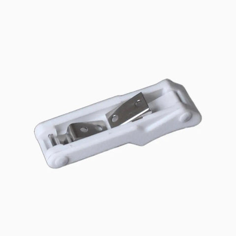 5 Pack 4 Inch Flexible Draw Latch With Soft White Rubber Over Center Boat Latch