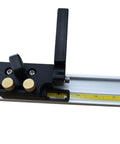 27 Position Precision Miter Gauge With 24 Inch Fence For Table Saws Band Saws Router Tables And Sanders, close-up of fence and knobs