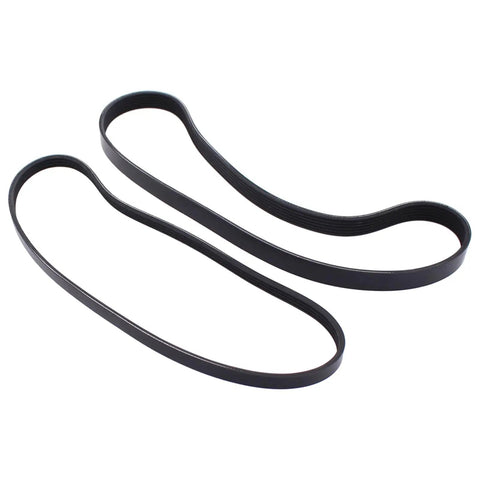 All In One Alternator And Air Conditioning Belt Kit For Toyota Avalon 1995 To 2010 Serpentine Belt Replacement With Power Steering Belt Fits 4PK880 6PK1035 two belts