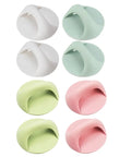 8 Pack Self Adhesive Wardrobe Handles For Cabinets And Drawers No Drill Punch Free Easy Stick On Door Knobs With Colorful Surface