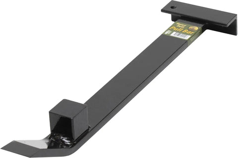Heavy Duty Pull Bar And Pry Bar For Easy Flooring Installation, Built Tough With Beveled Ends And Steel Block, One Quarter Inch Plate Steel