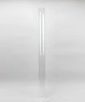 Replacement Glass Tube For Patio Heaters About 49 And A Half Inch Tall 4 Inch Diameter With Silicone Ring Easy Install Fits Four Sided Pyramid